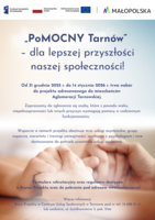 Plakat projektu "PoMOCNY Tarnów"